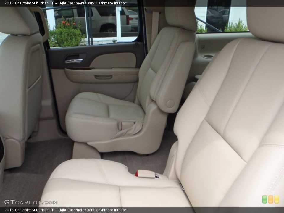 Light Cashmere/Dark Cashmere Interior Rear Seat for the 2013 Chevrolet Suburban LT #81881125