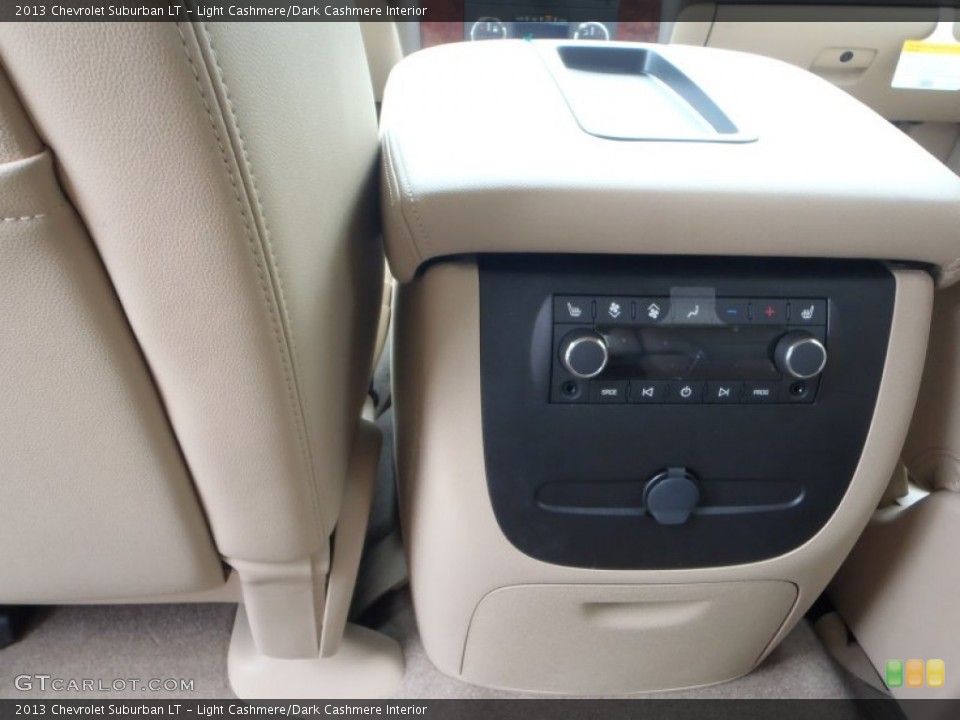 Light Cashmere/Dark Cashmere Interior Controls for the 2013 Chevrolet Suburban LT #81881184