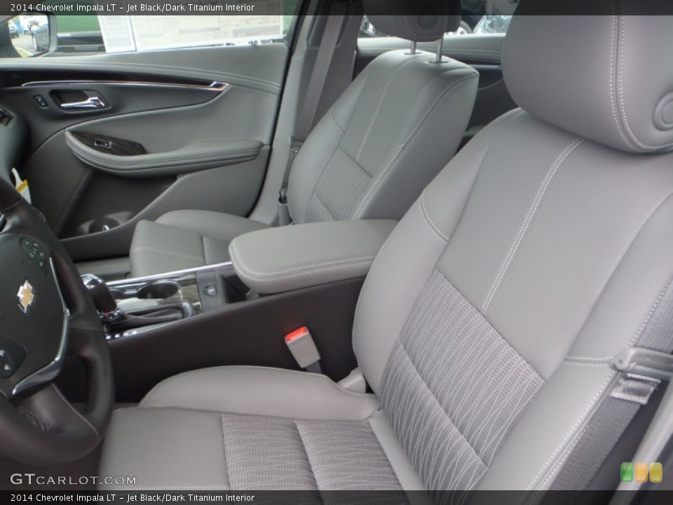 Jet Black/Dark Titanium Interior Front Seat for the 2014 Chevrolet Impala LT #81883339