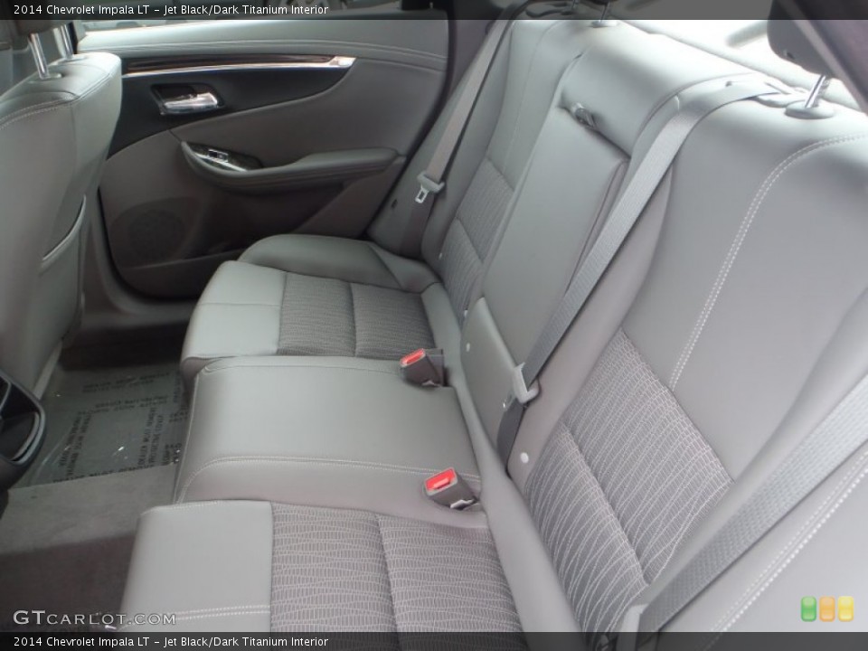 Jet Black/Dark Titanium Interior Rear Seat for the 2014 Chevrolet Impala LT #81883570