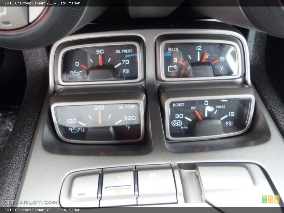 Black Interior Gauges for the 2013 Chevrolet Camaro ZL1 #81885832