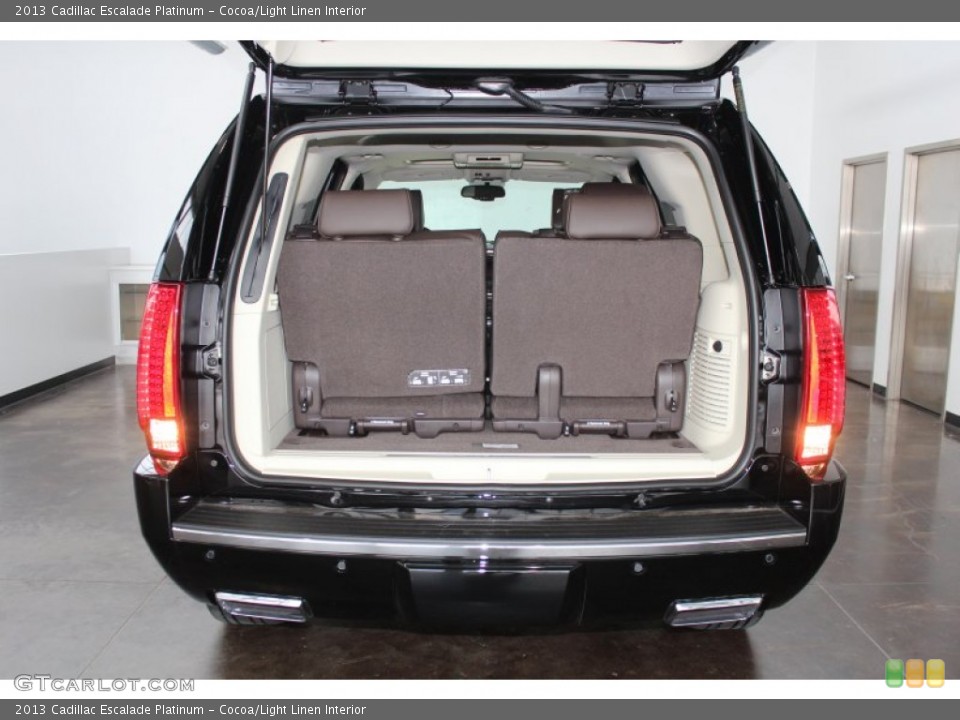Cocoa/Light Linen Interior Trunk for the 2013 Cadillac Escalade Platinum #81893395