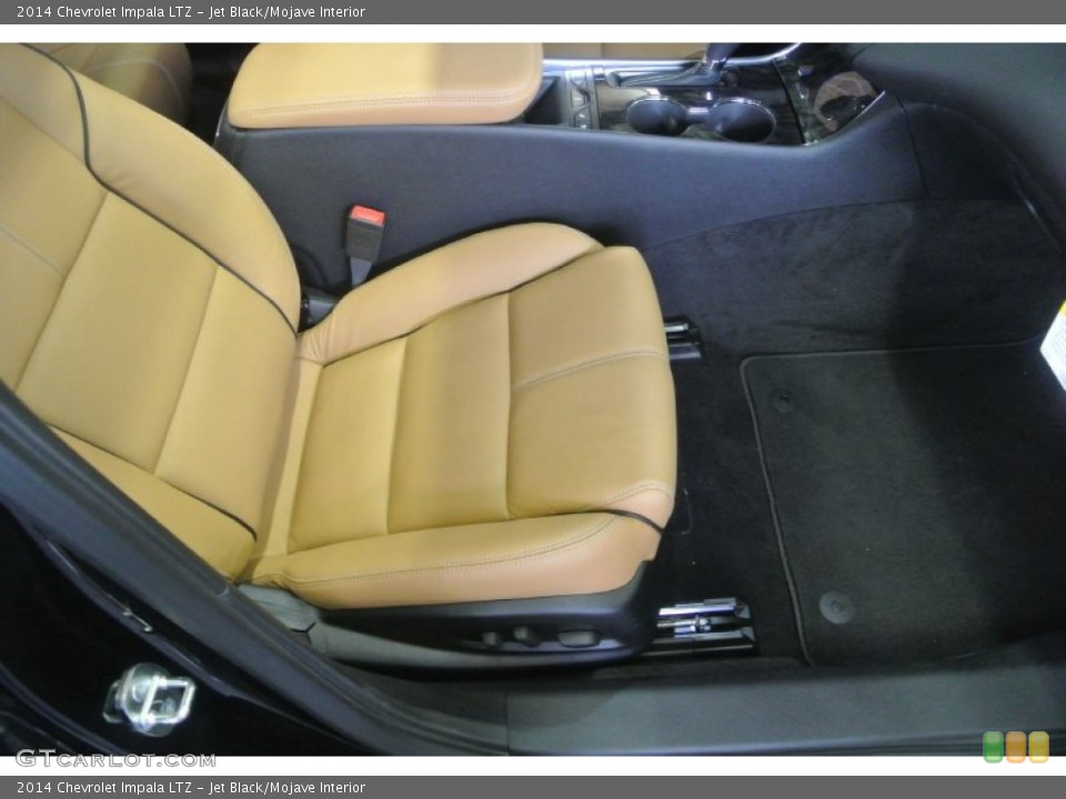 Jet Black/Mojave Interior Front Seat for the 2014 Chevrolet Impala LTZ #81895252