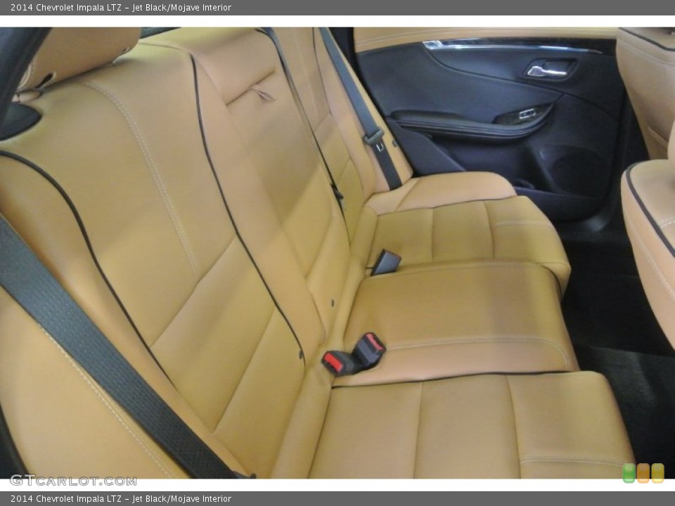 Jet Black/Mojave Interior Rear Seat for the 2014 Chevrolet Impala LTZ #81895297