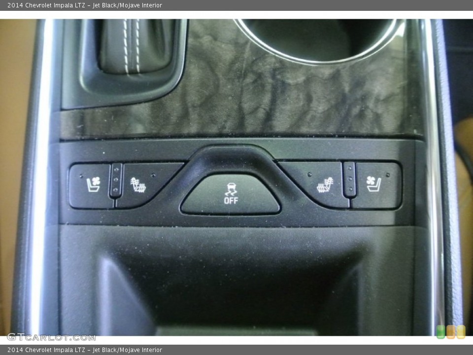 Jet Black/Mojave Interior Controls for the 2014 Chevrolet Impala LTZ #81895323