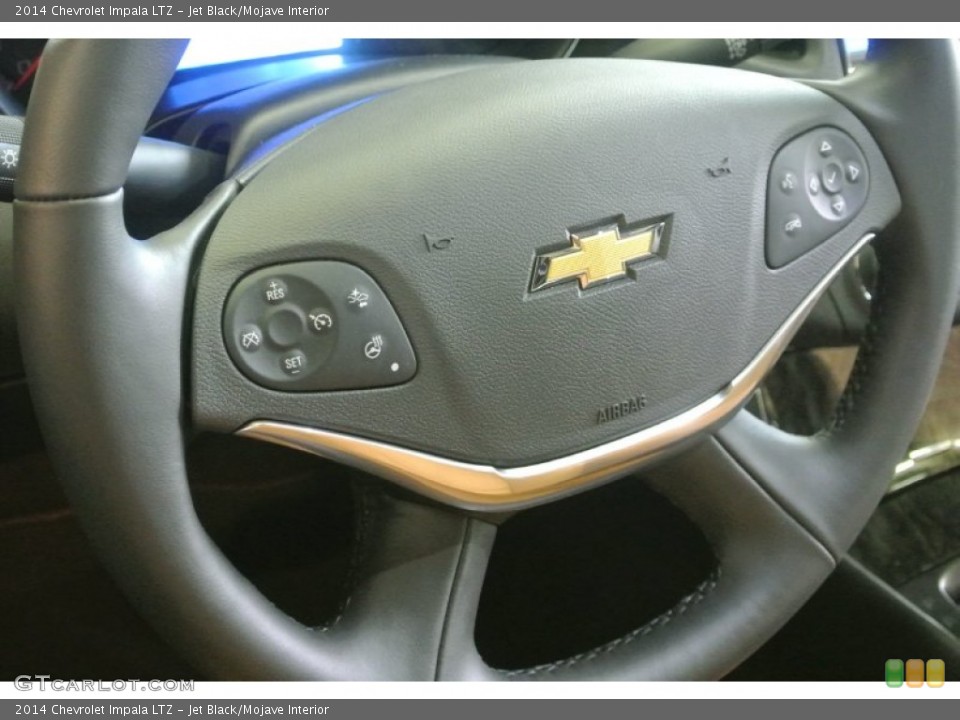 Jet Black/Mojave Interior Controls for the 2014 Chevrolet Impala LTZ #81895466