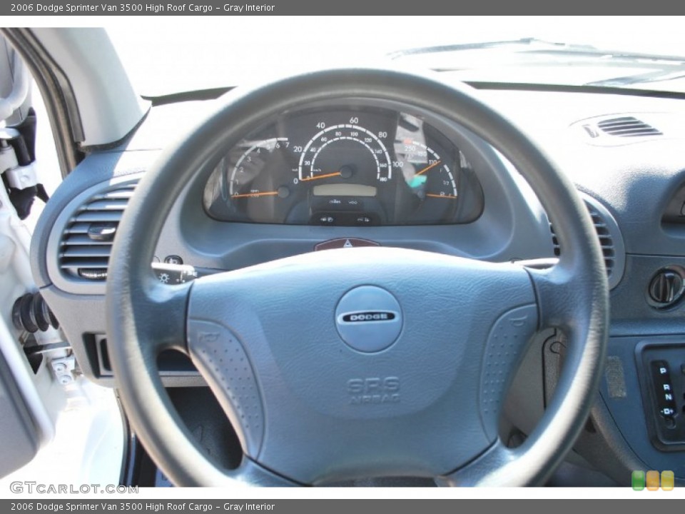 Gray Interior Steering Wheel for the 2006 Dodge Sprinter Van 3500 High Roof Cargo #81898511