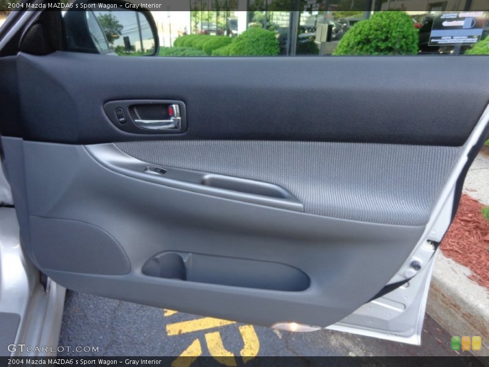 Gray Interior Door Panel for the 2004 Mazda MAZDA6 s Sport Wagon #81900853