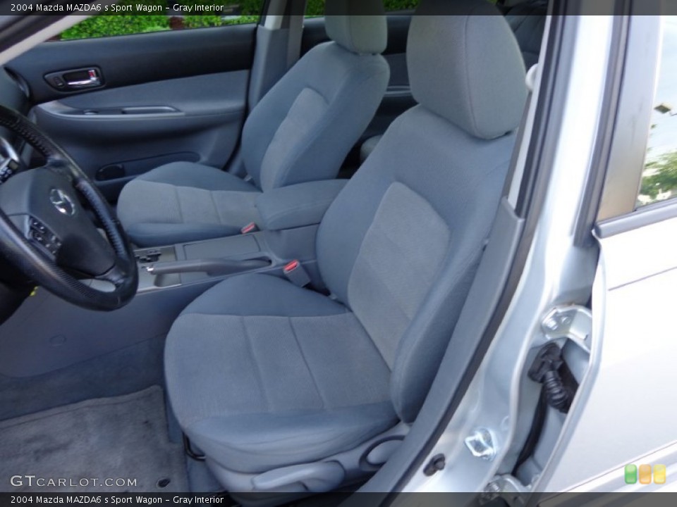 Gray Interior Front Seat for the 2004 Mazda MAZDA6 s Sport Wagon #81901107