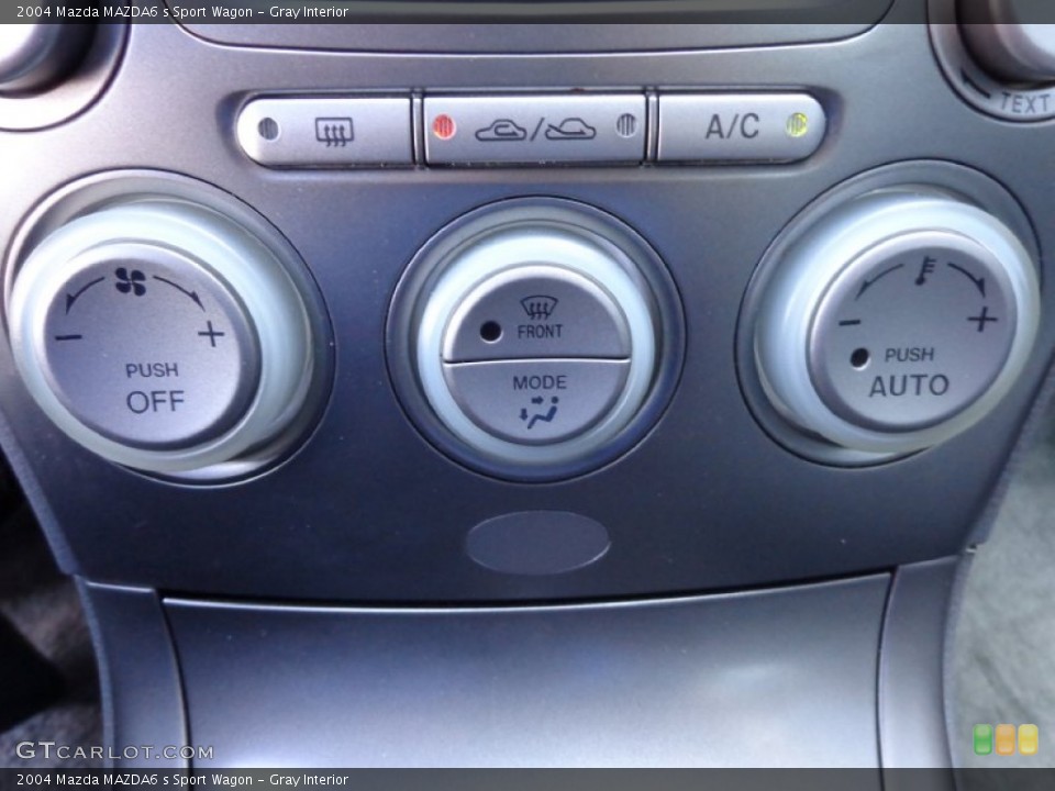 Gray Interior Controls for the 2004 Mazda MAZDA6 s Sport Wagon #81901375
