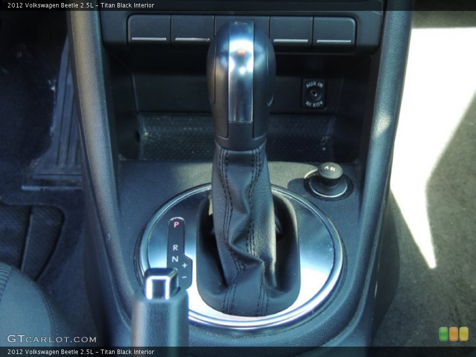 Titan Black Interior Transmission for the 2012 Volkswagen Beetle 2.5L #81901436
