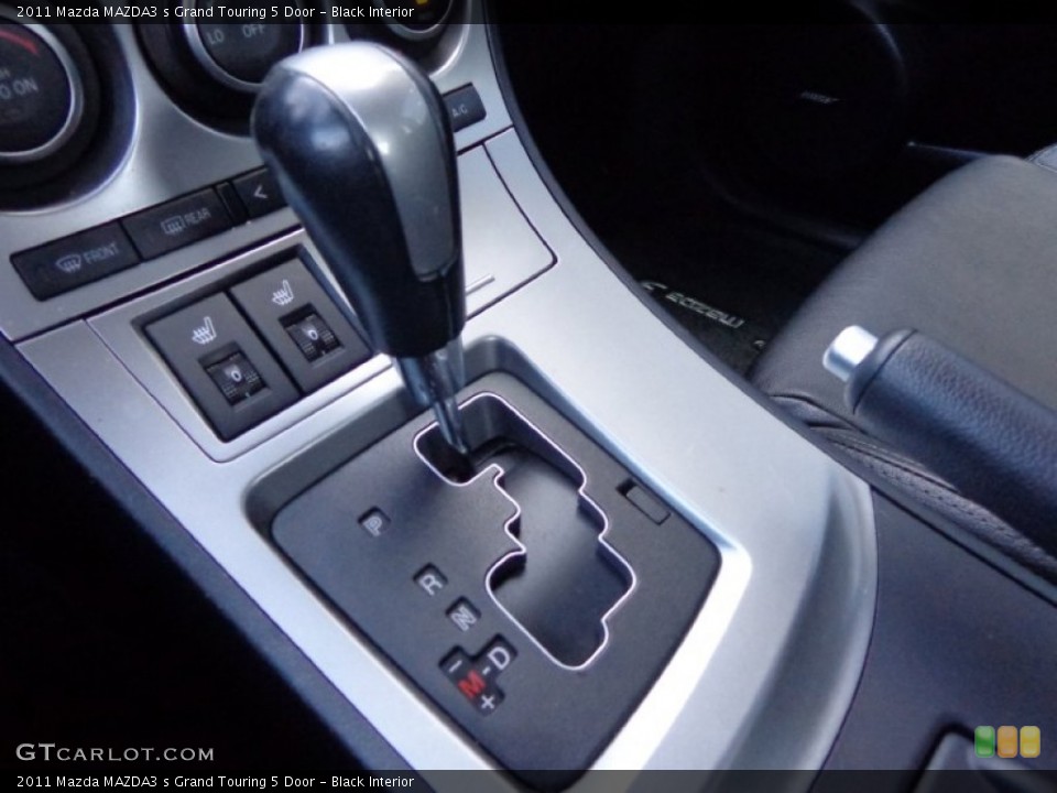 Black Interior Transmission for the 2011 Mazda MAZDA3 s Grand Touring 5 Door #81902276