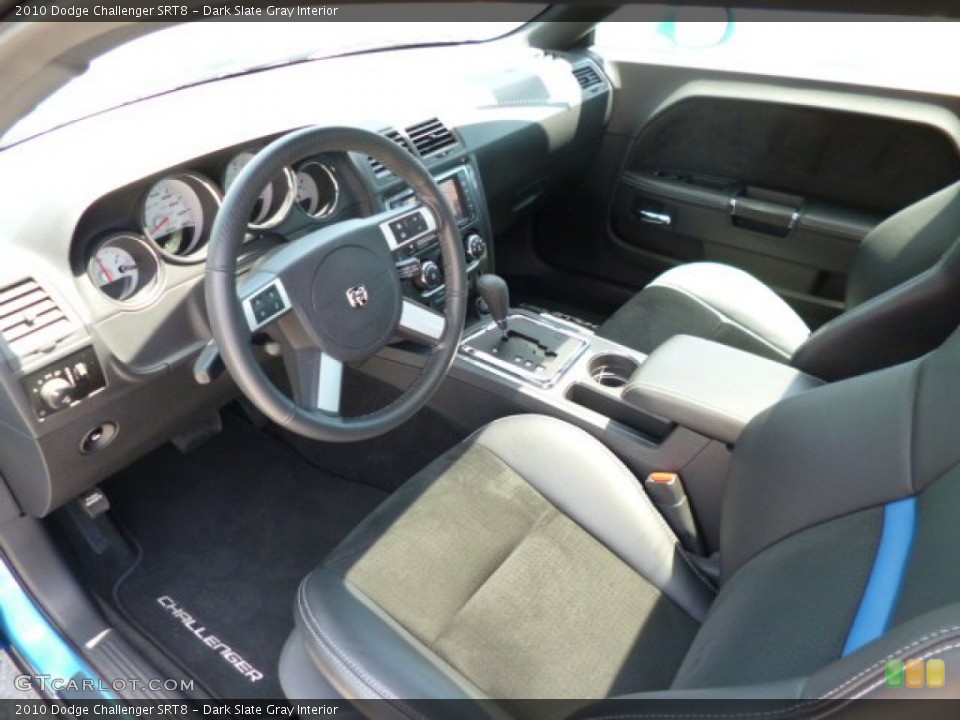 Dark Slate Gray Interior Prime Interior for the 2010 Dodge Challenger SRT8 #81902630