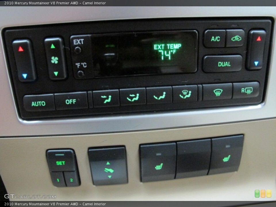 Camel Interior Controls for the 2010 Mercury Mountaineer V8 Premier AWD #81903477