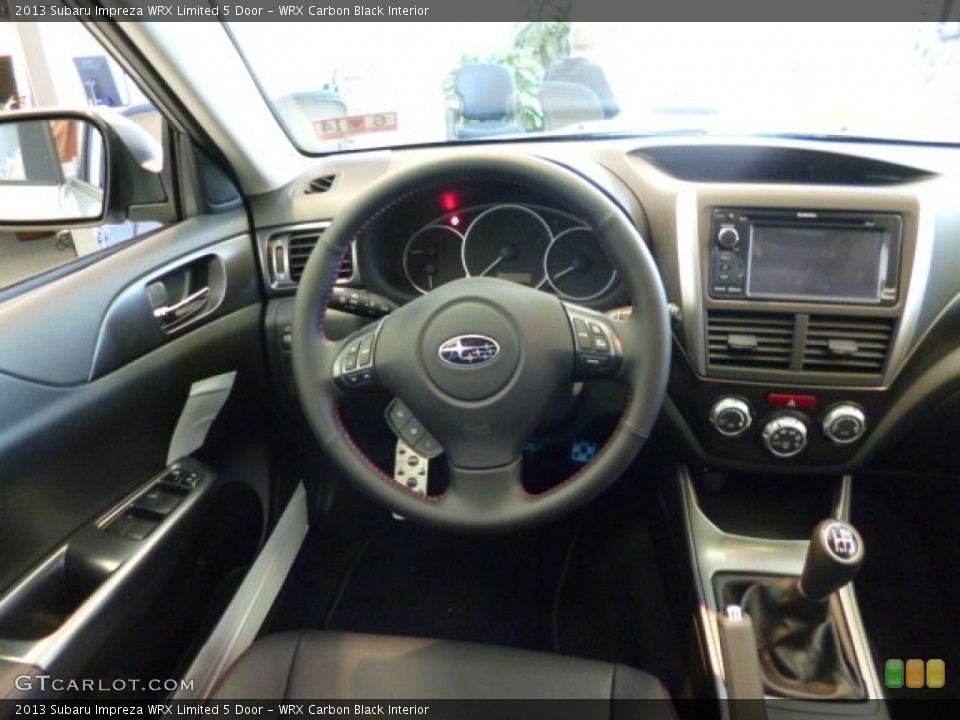 WRX Carbon Black Interior Controls for the 2013 Subaru Impreza WRX Limited 5 Door #81905357