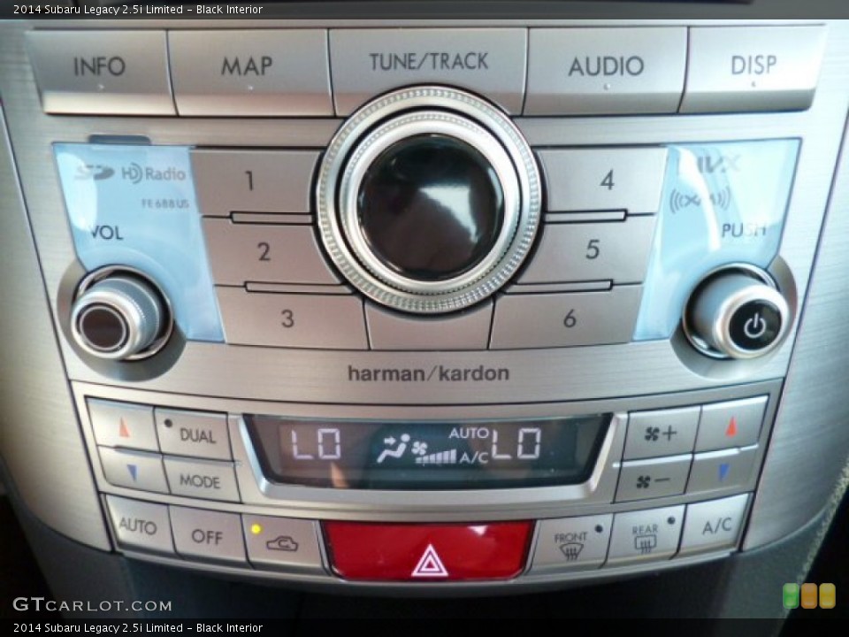 Black Interior Controls for the 2014 Subaru Legacy 2.5i Limited #81909421