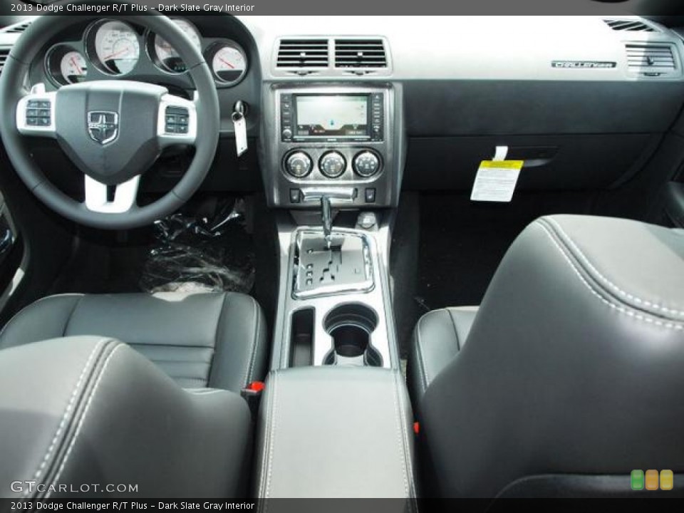 Dark Slate Gray Interior Dashboard for the 2013 Dodge Challenger R/T Plus #81909589