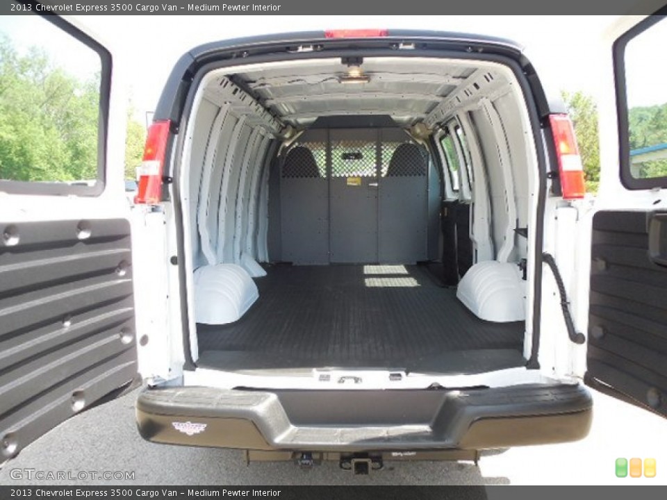 Medium Pewter Interior Trunk for the 2013 Chevrolet Express 3500 Cargo Van #81911785