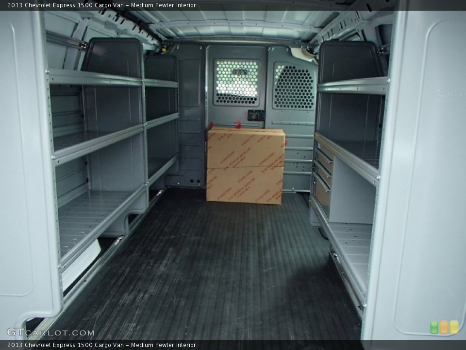 Medium Pewter Interior Trunk for the 2013 Chevrolet Express 1500 Cargo Van #81912318