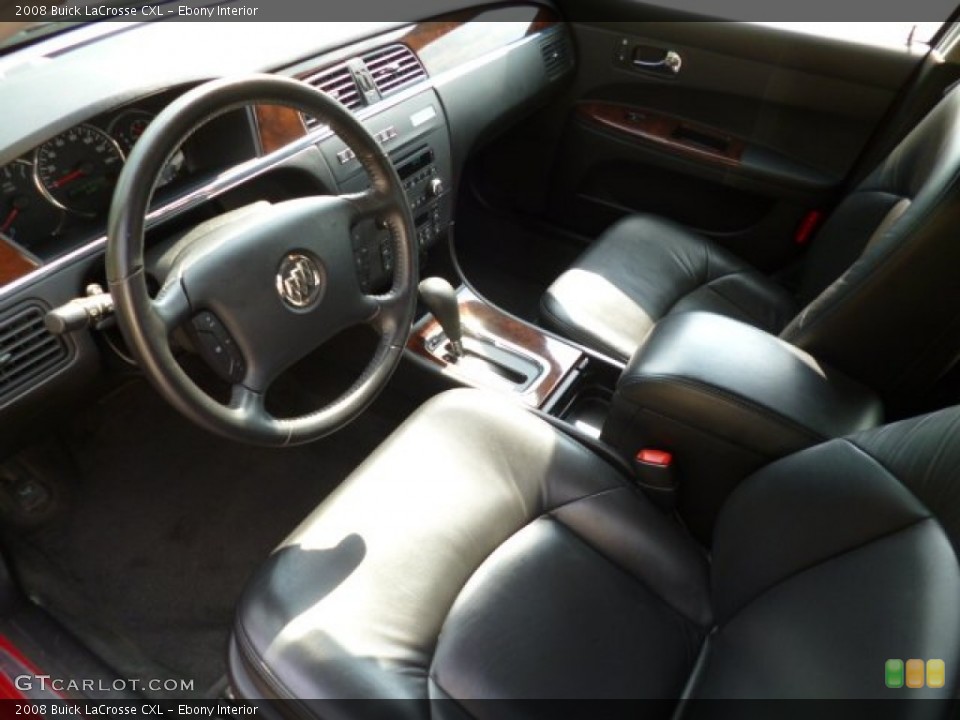 Ebony Interior Prime Interior for the 2008 Buick LaCrosse CXL #81916774