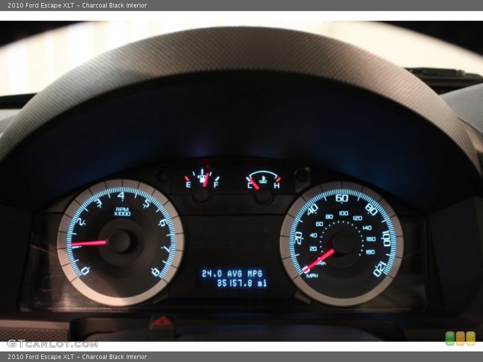 Charcoal Black Interior Gauges for the 2010 Ford Escape XLT #81918313