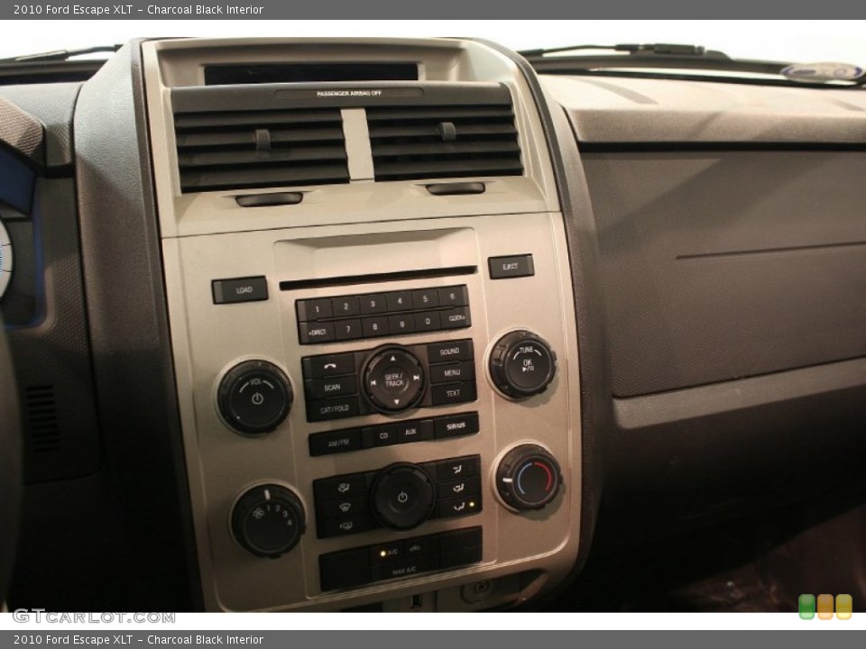 Charcoal Black Interior Controls for the 2010 Ford Escape XLT #81918332