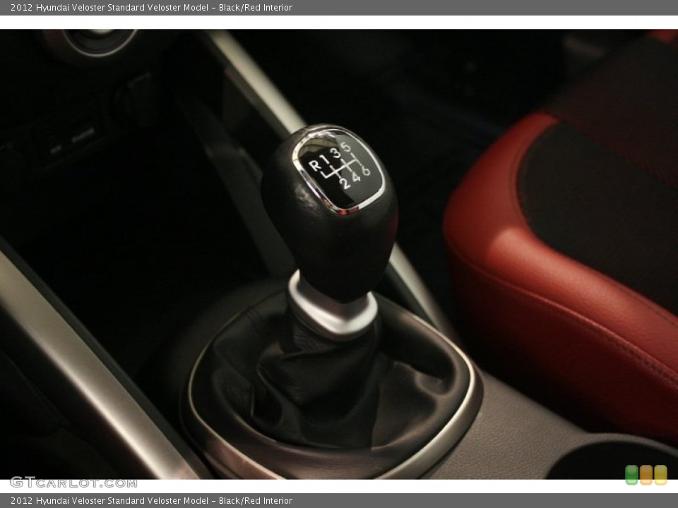 Black/Red Interior Transmission for the 2012 Hyundai Veloster  #81919060