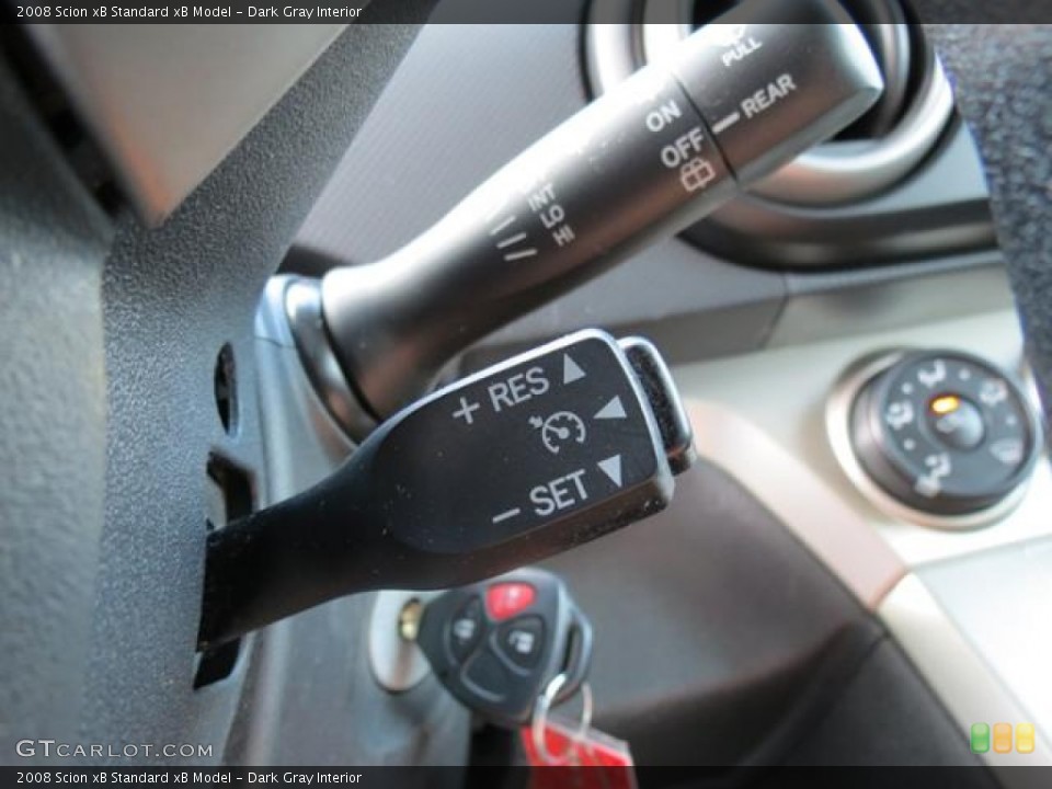 Dark Gray Interior Controls for the 2008 Scion xB  #81921852
