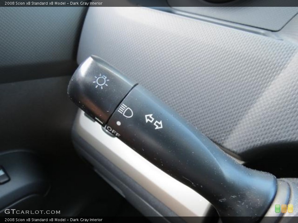 Dark Gray Interior Controls for the 2008 Scion xB  #81921868
