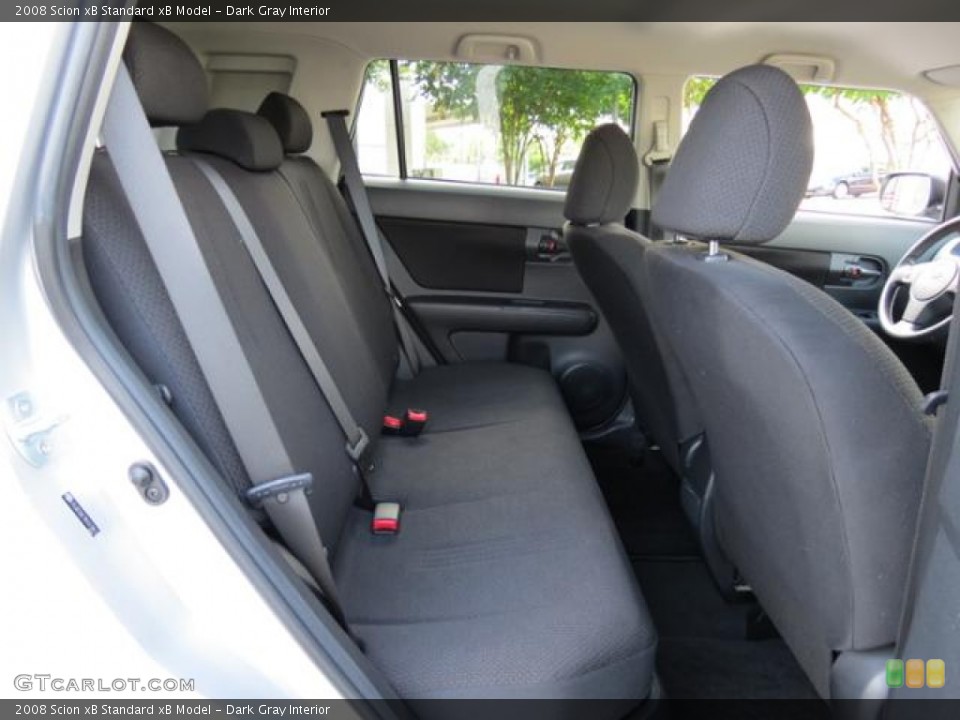 Dark Gray Interior Rear Seat for the 2008 Scion xB  #81921995