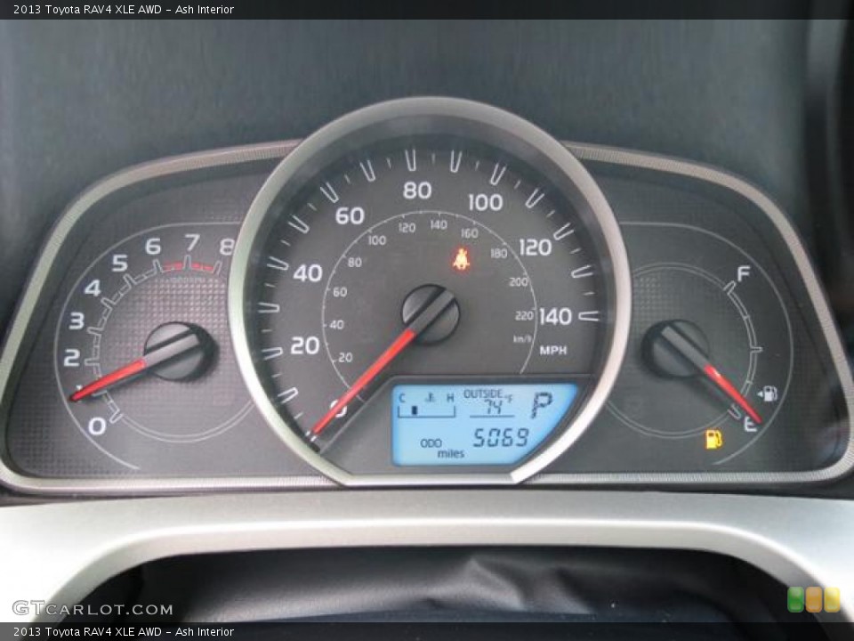 Ash Interior Gauges for the 2013 Toyota RAV4 XLE AWD #81922796