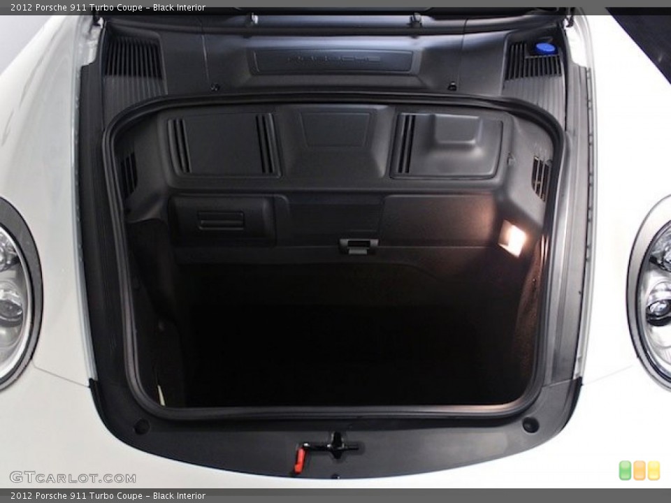 Black Interior Trunk for the 2012 Porsche 911 Turbo Coupe #81922936