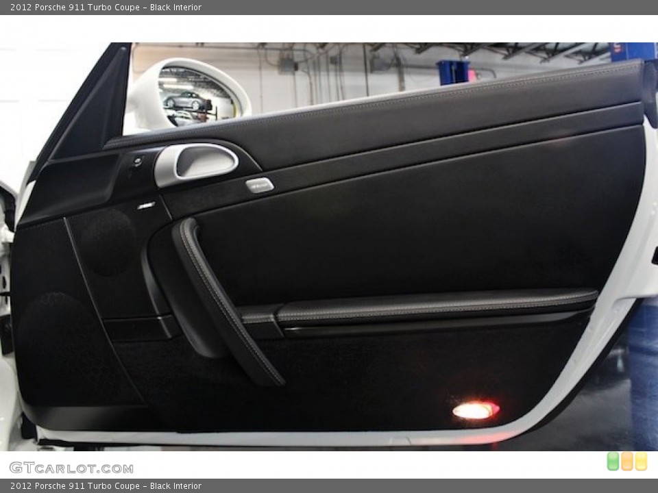 Black Interior Door Panel for the 2012 Porsche 911 Turbo Coupe #81923056