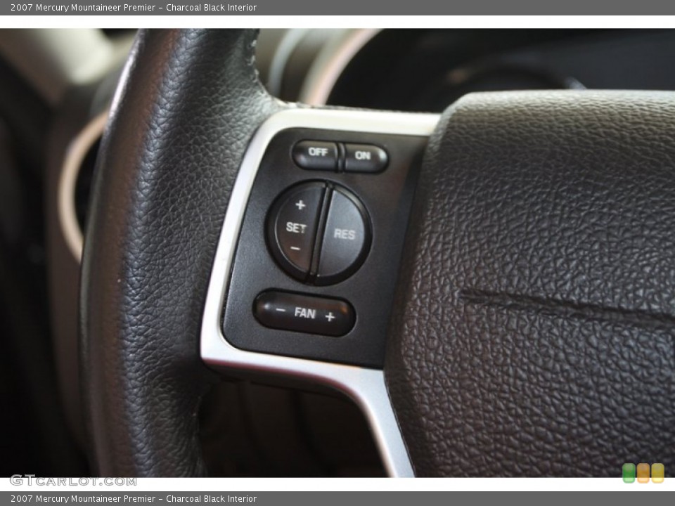 Charcoal Black Interior Controls for the 2007 Mercury Mountaineer Premier #81925451