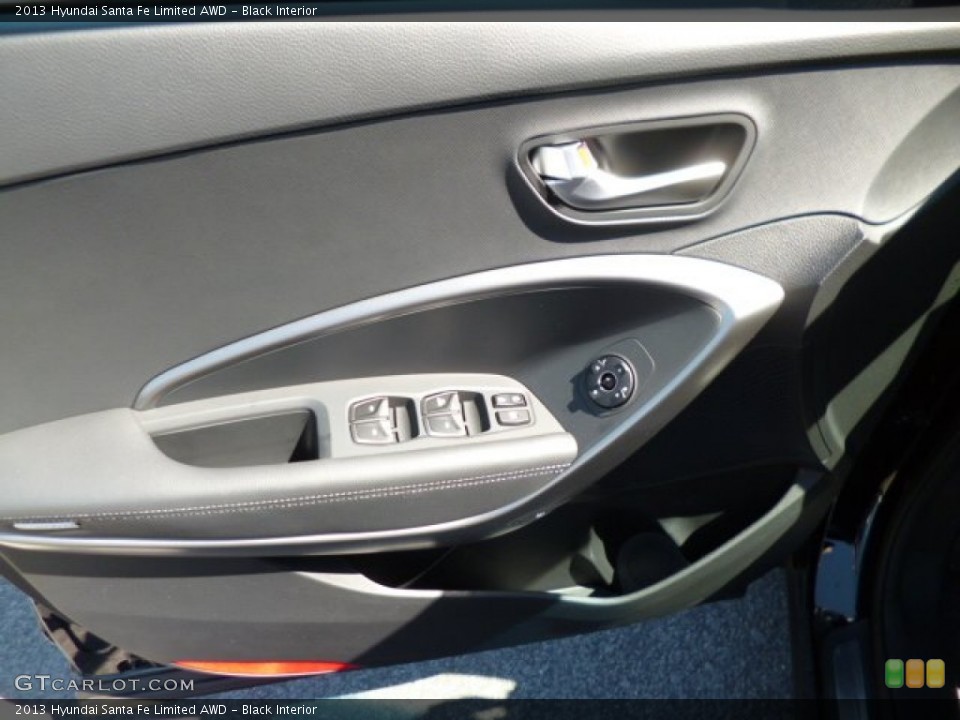 Black Interior Door Panel for the 2013 Hyundai Santa Fe Limited AWD #81926059