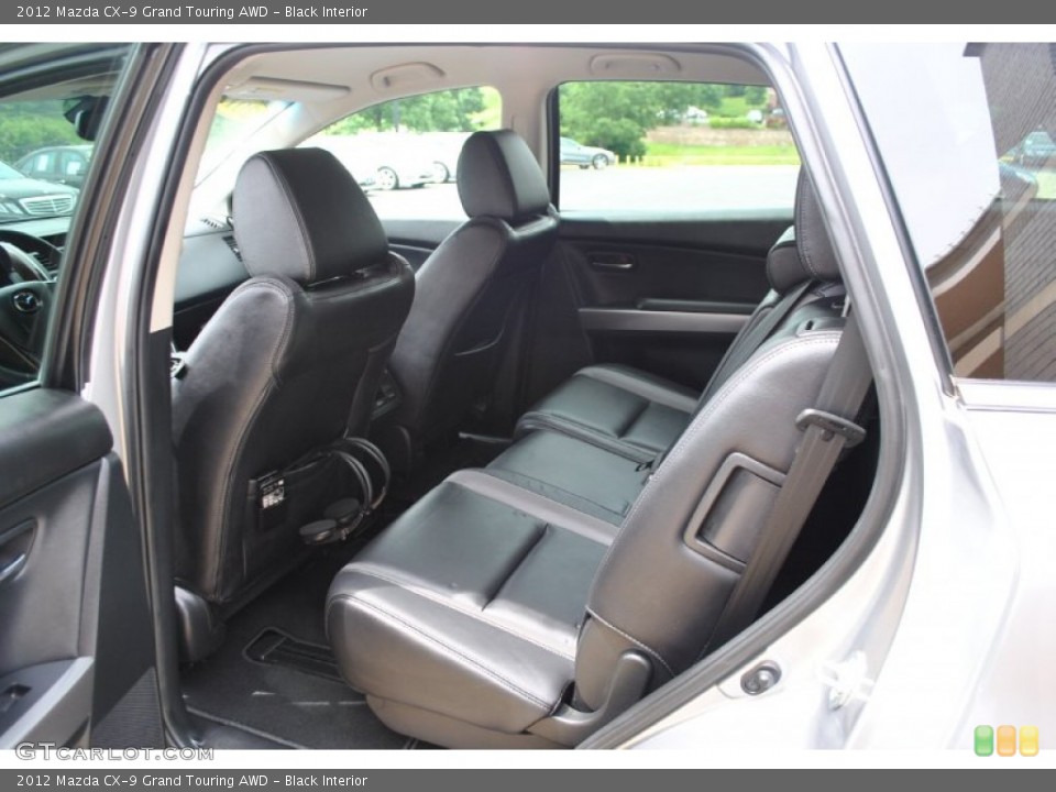 Black Interior Rear Seat for the 2012 Mazda CX-9 Grand Touring AWD #81927337