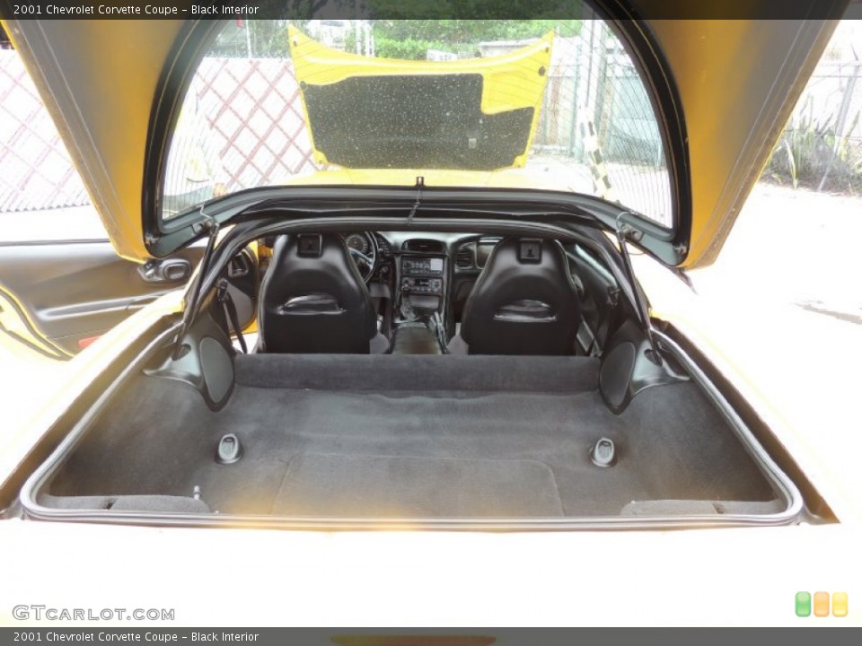 Black Interior Trunk for the 2001 Chevrolet Corvette Coupe #81929511