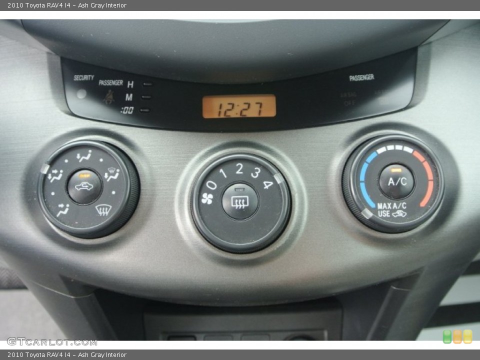 Ash Gray Interior Controls for the 2010 Toyota RAV4 I4 #81930476