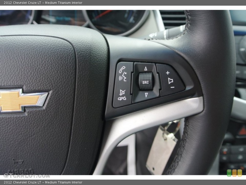 Medium Titanium Interior Controls for the 2012 Chevrolet Cruze LT #81931990