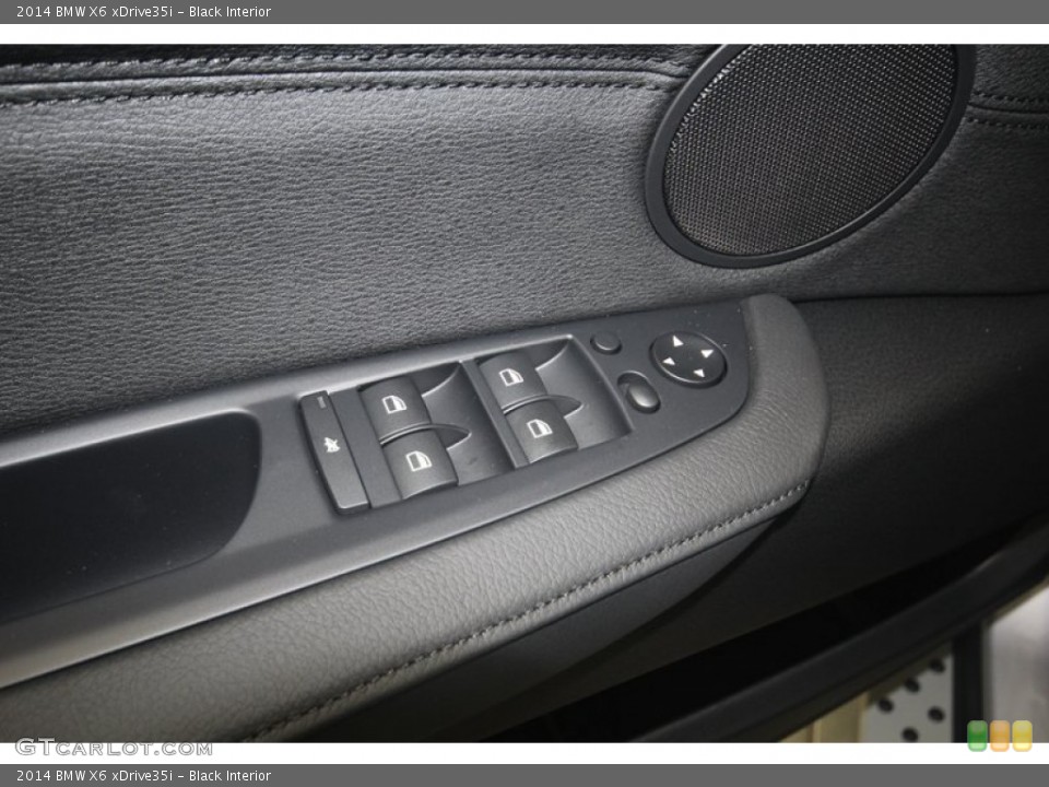 Black Interior Controls for the 2014 BMW X6 xDrive35i #81933529