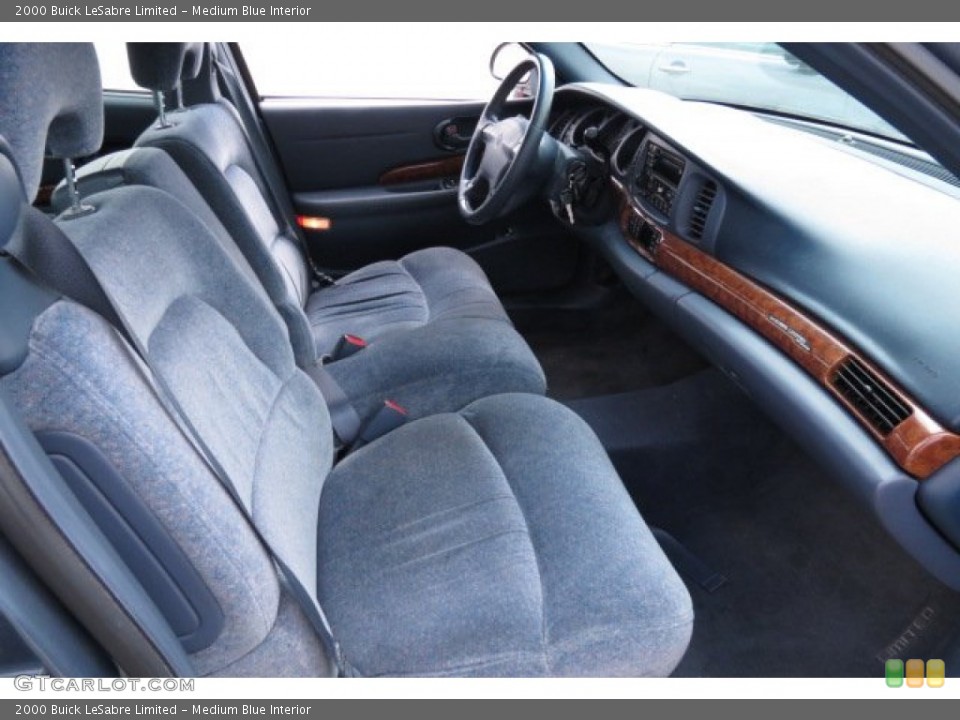 Medium Blue Interior Front Seat for the 2000 Buick LeSabre Limited #81933559