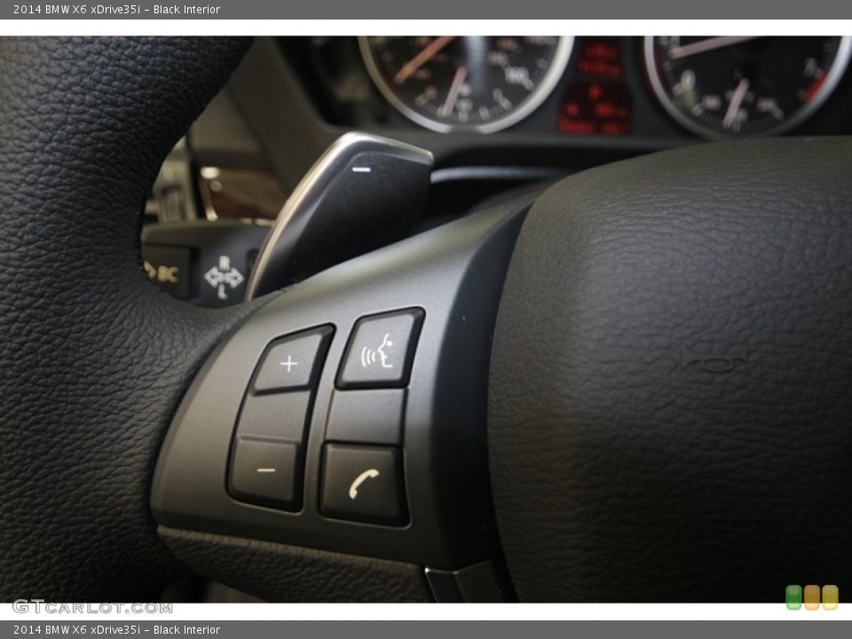 Black Interior Controls for the 2014 BMW X6 xDrive35i #81933742