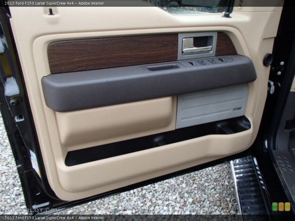 Adobe Interior Door Panel for the 2013 Ford F150 Lariat SuperCrew 4x4 #81934348