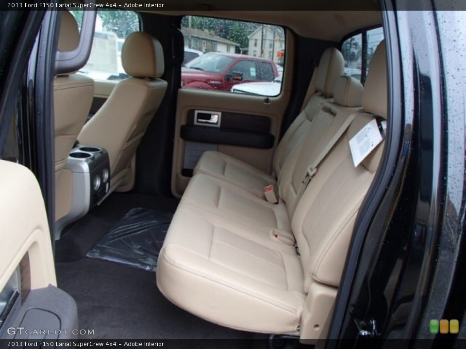 Adobe Interior Rear Seat for the 2013 Ford F150 Lariat SuperCrew 4x4 #81934365