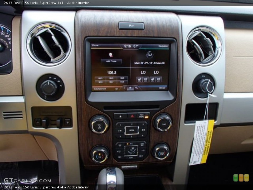 Adobe Interior Controls for the 2013 Ford F150 Lariat SuperCrew 4x4 #81934482