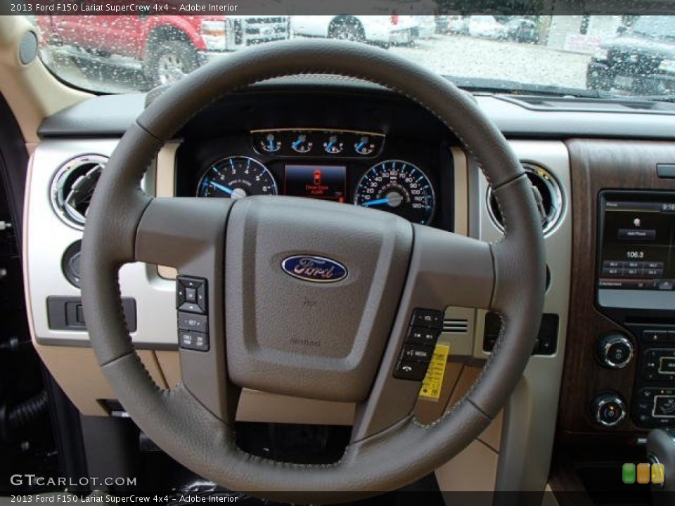 Adobe Interior Steering Wheel for the 2013 Ford F150 Lariat SuperCrew 4x4 #81934540