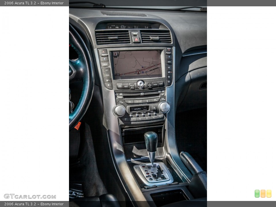 Ebony Interior Controls for the 2006 Acura TL 3.2 #81938693
