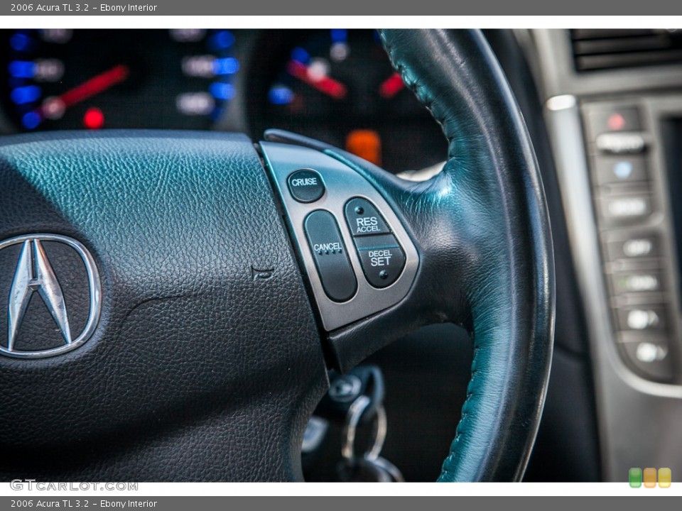 Ebony Interior Controls for the 2006 Acura TL 3.2 #81939223