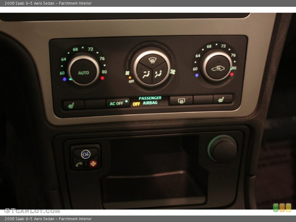 Parchment Interior Controls for the 2008 Saab 9-5 Aero Sedan #81939248
