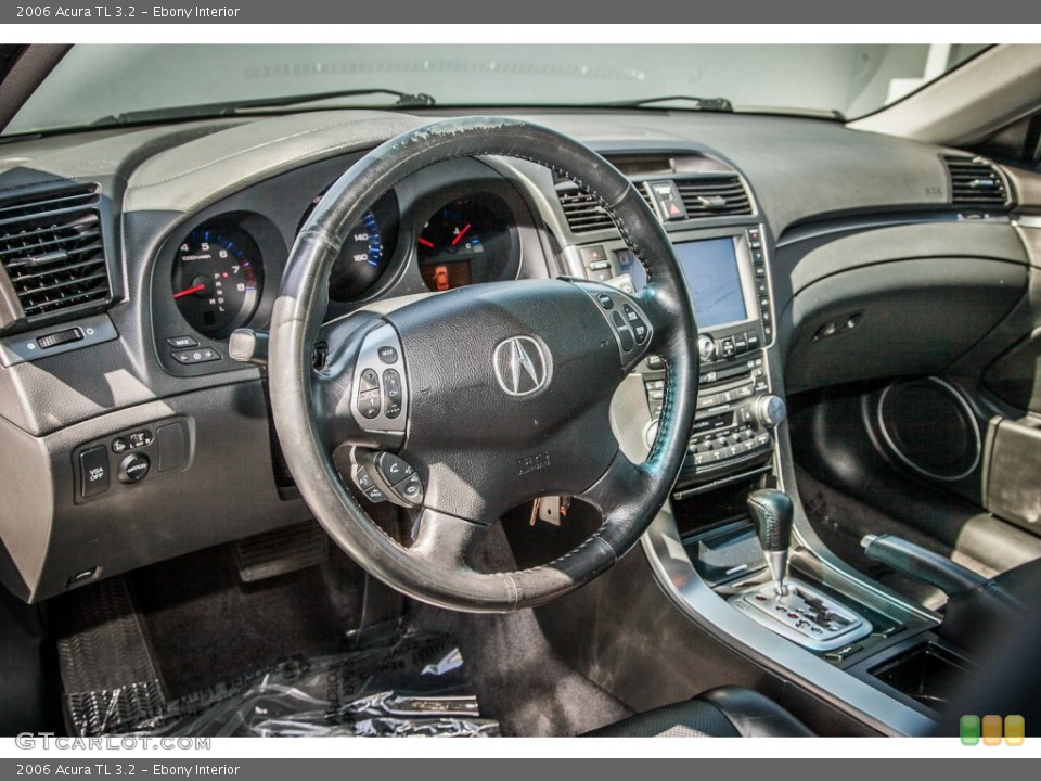 Ebony Interior Dashboard for the 2006 Acura TL 3.2 #81939310